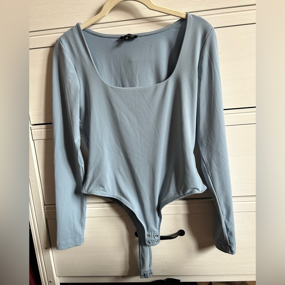 Light Blue Dynamite Bodysuit S